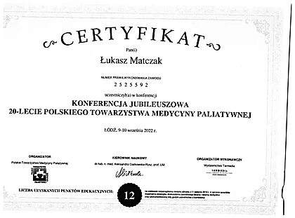 Certyfikat 13