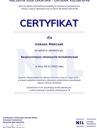 Certyfikat 17
